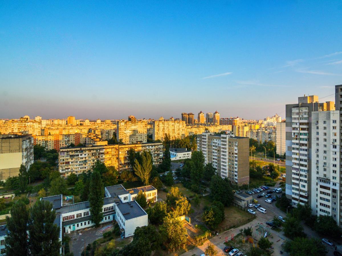 Kvartirkoff Na Bogatirskaya 6A, 17 Floor Kiew Exterior foto
