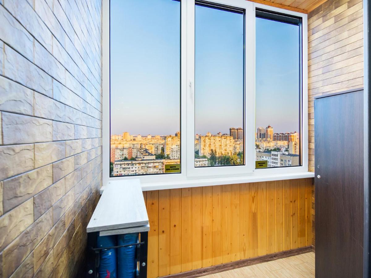 Kvartirkoff Na Bogatirskaya 6A, 17 Floor Kiew Exterior foto